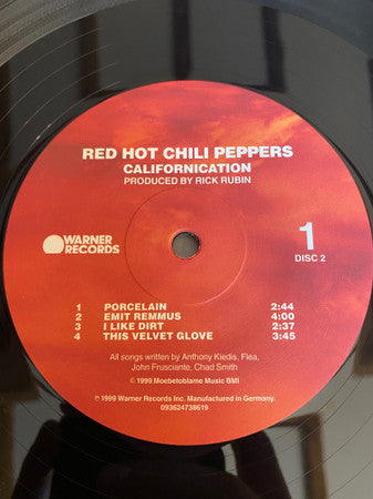 Red Hot Chili Peppers : Californication (2xLP, Album, Ltd, RE, RP, 180)