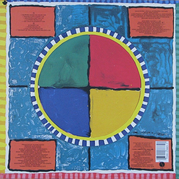 Talking Heads : Speaking In Tongues (LP, Album, Qua)