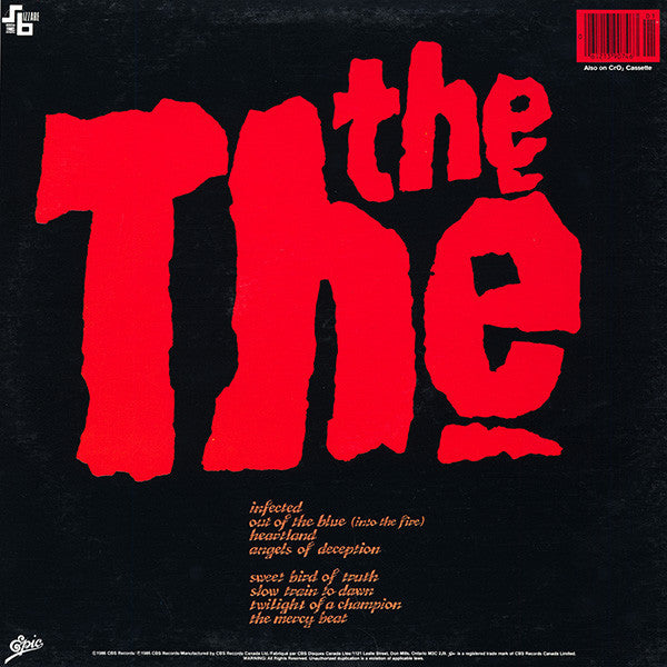 The The : Infected (LP, Album)