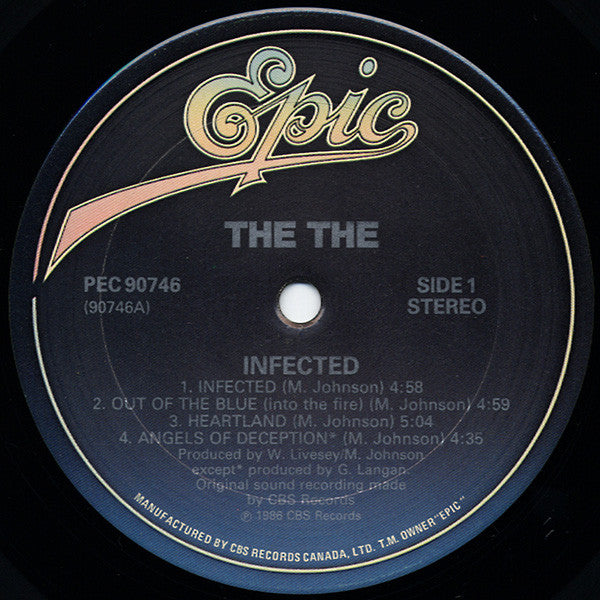 The The : Infected (LP, Album)