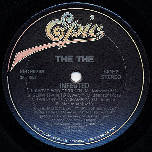 The The : Infected (LP, Album)