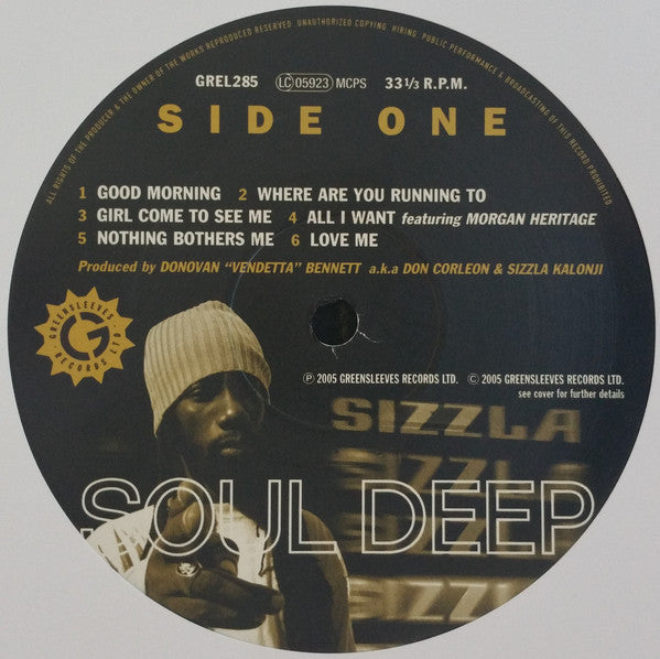 Sizzla : Soul Deep (LP, Album)