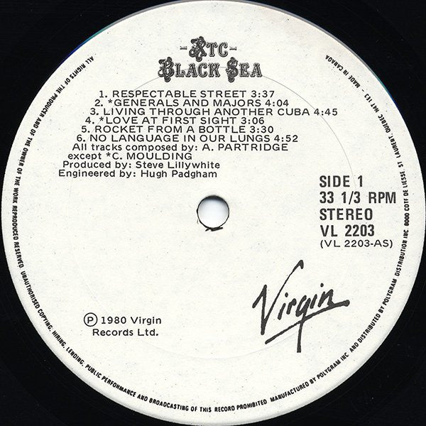 XTC : Black Sea (LP, Album)