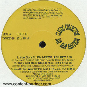 Various : Classic Collection 26 - Hip Hop Edition (12")