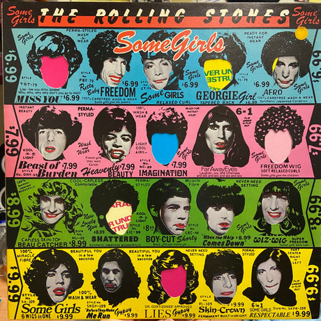 The Rolling Stones : Some Girls (LP, Album, Red)
