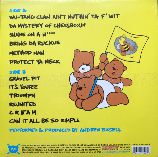 Andrew Bissell : Rockabye Baby! Lullaby Renditions Of Wu-Tang Clan (LP, Album)