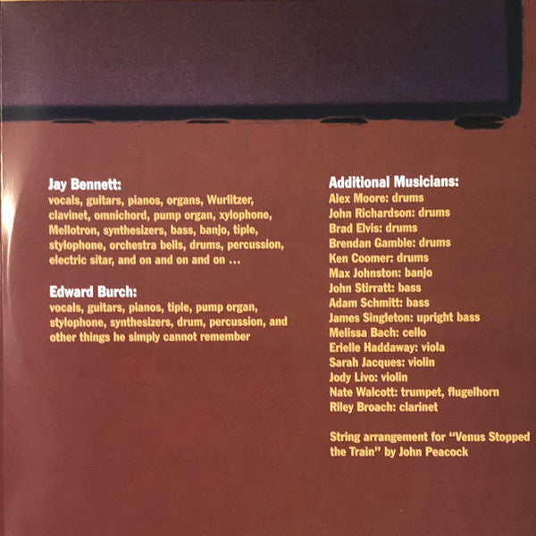 Jay Bennett & Edward Burch : The Palace At 4AM (Part 1) (2xLP, Album, RSD, Ltd, Cle)