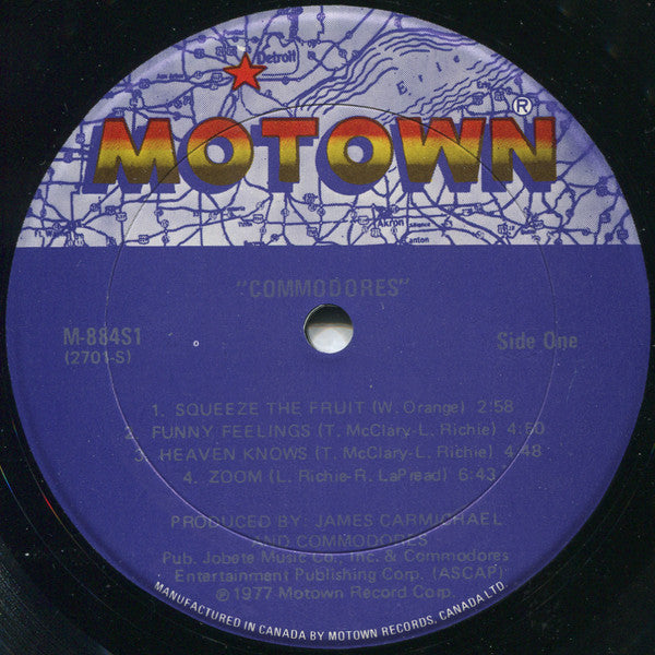 Commodores : Commodores (LP, Album)