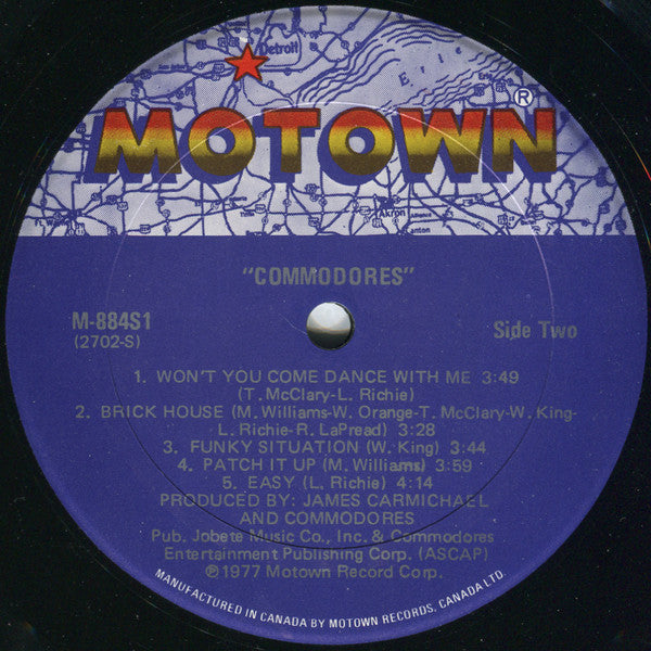 Commodores : Commodores (LP, Album)