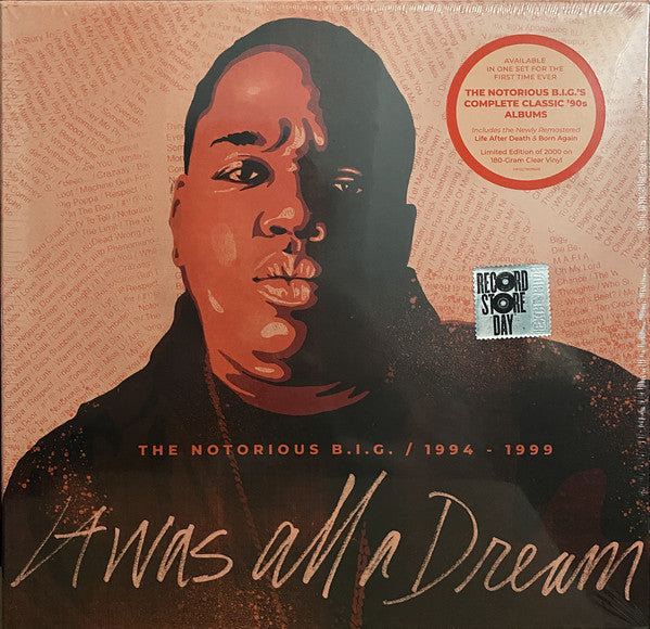 Notorious B.I.G. : It Was All A Dream: The Notorious B.I.G. 1994-1999 (Box, RSD, Comp, Ltd, Num + 2xLP, Album, RE, Cle + )
