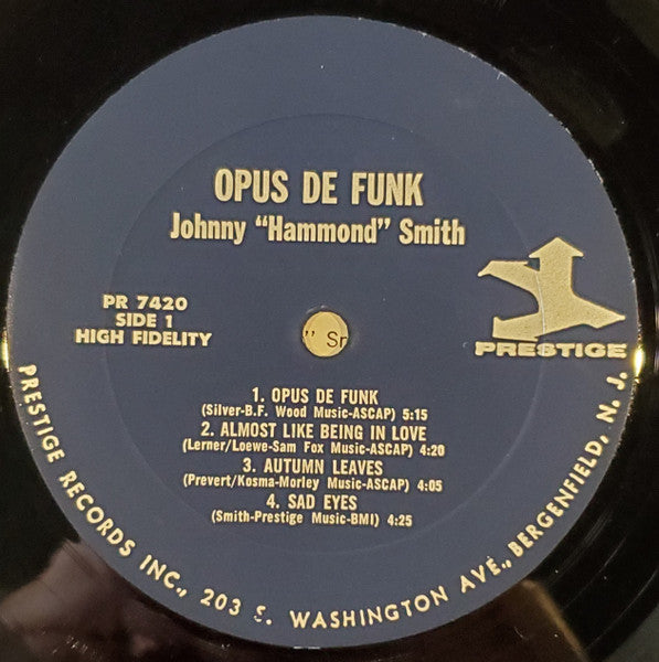 Johnny Hammond : Opus De Funk (LP, Album, Mono)