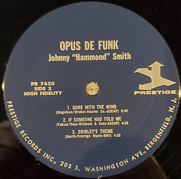 Johnny Hammond : Opus De Funk (LP, Album, Mono)