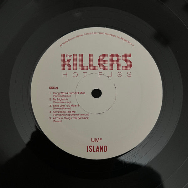 The Killers : Hot Fuss (LP, Album, RE, 180)