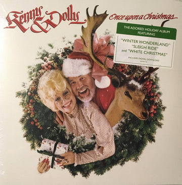 Kenny Rogers & Dolly Parton : Once Upon A Christmas (LP, Album, RE)