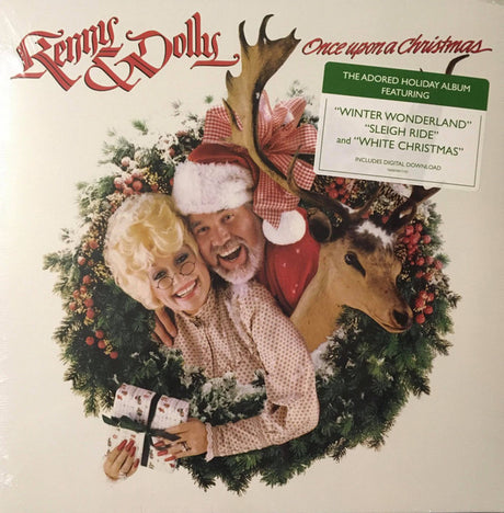 Kenny Rogers & Dolly Parton : Once Upon A Christmas (LP, Album, RE)