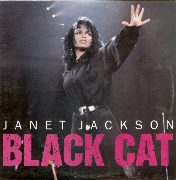 Janet Jackson : Black Cat (12", Single)