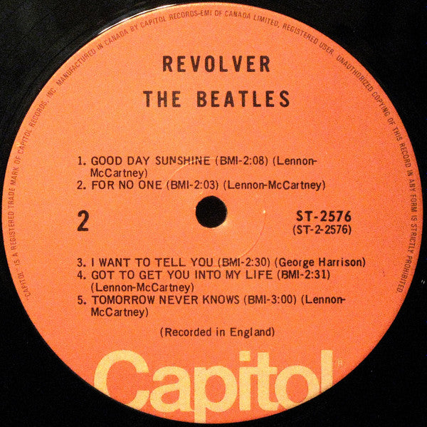 The Beatles : Revolver (LP, Album, RE)