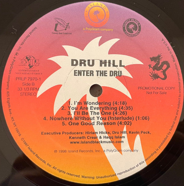 Dru Hill : Enter The Dru (2xLP, Album, Promo)