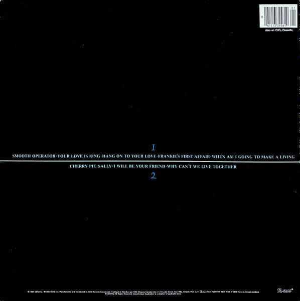 Sade : Diamond Life (LP, Album, Gat)