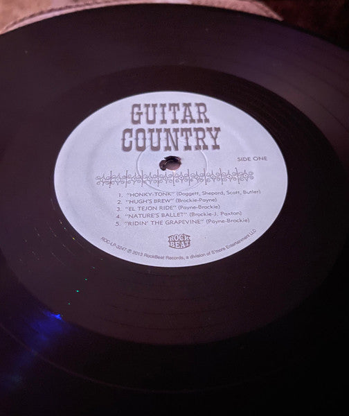 Bakersfield's Big Guitars : Guitar Country Featuring Bakersfield's Big Guitars (LP, Album, RE)