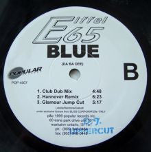 Eiffel 65 : Blue (Da Ba Dee) (12")