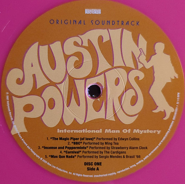 Various : Austin Powers (Original Soundtrack) (RSD, Comp, RE + LP, Ora + LP, Pin)