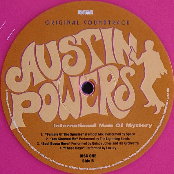 Various : Austin Powers (Original Soundtrack) (RSD, Comp, RE + LP, Ora + LP, Pin)