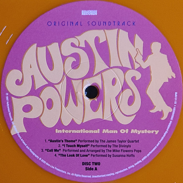 Various : Austin Powers (Original Soundtrack) (RSD, Comp, RE + LP, Ora + LP, Pin)