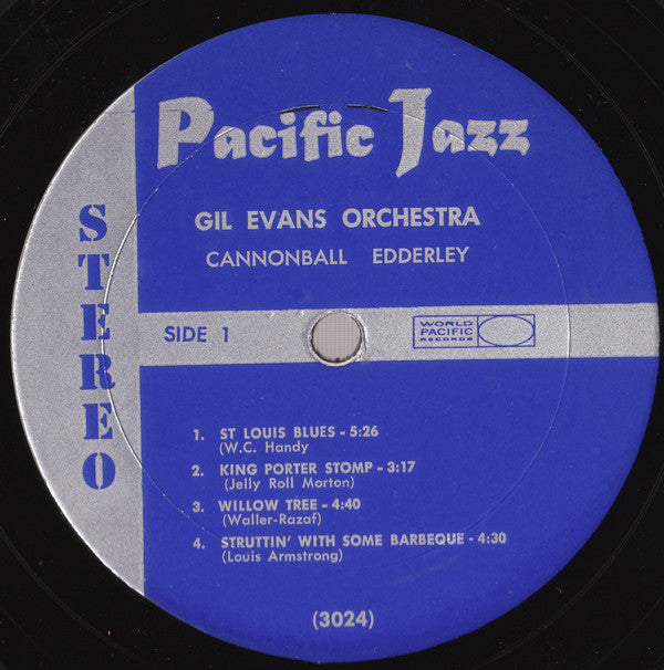 Gil Evans And His Orchestra Featuring Cannonball Adderley : Gil Evans Orchestra Featuring Cannonball Adderley (LP, Album, RE)