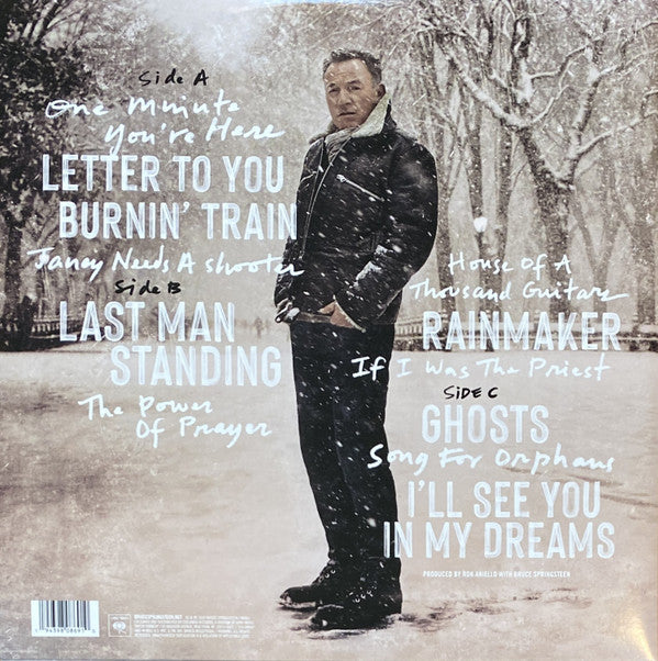 Bruce Springsteen : Letter To You (LP, Gra + LP, S/Sided, Etch, Gra + Album, Ltd)