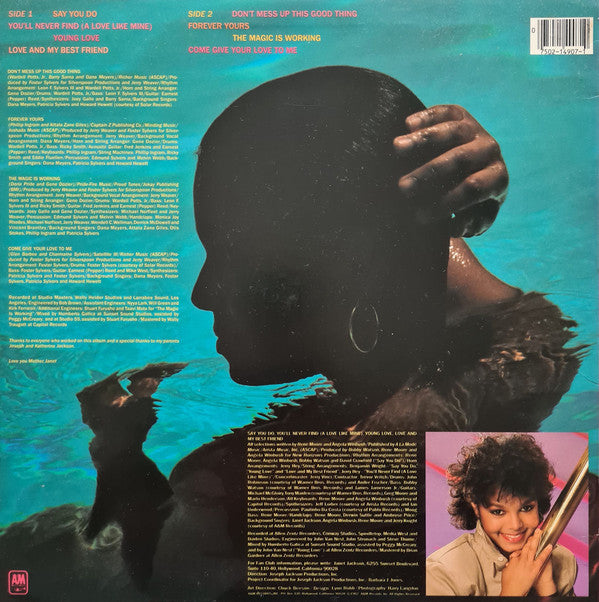 Janet Jackson : Janet Jackson (LP, Album, Ele)