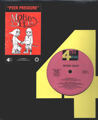 Mobb Deep : Peer Pressure / Flavor For The Non-believes (12", Promo)