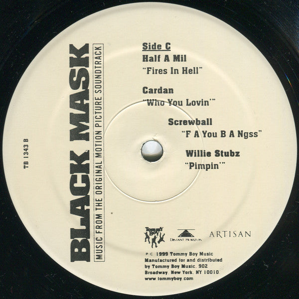 Various : Black Mask - Music From The Original Motion Picture (2xLP, Comp)