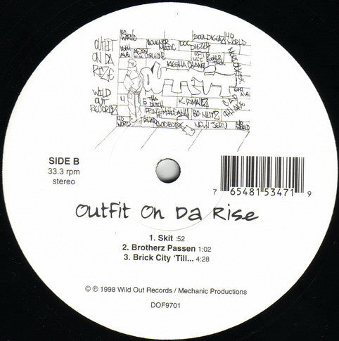 Outfit On Da Rise : Outfit On Da Rise (12")