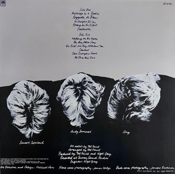 The Police : Reggatta De Blanc (LP, Album, Par)