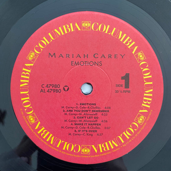 Mariah Carey : Emotions (LP, Album, RE, RM)
