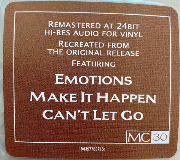 Mariah Carey : Emotions (LP, Album, RE, RM)