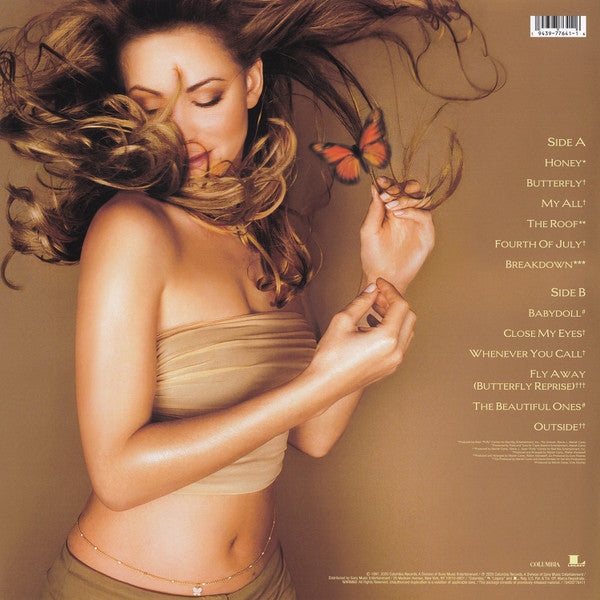 Mariah Carey : Butterfly (LP, Album, RE, RM)