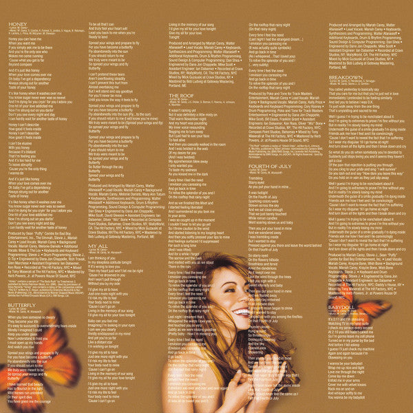 Mariah Carey : Butterfly (LP, Album, RE, RM)
