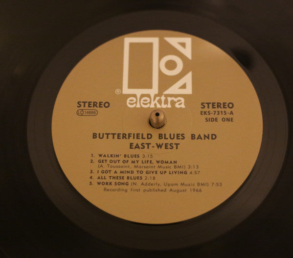 The Paul Butterfield Blues Band : East-West (LP, Album, RE, RM, 180)