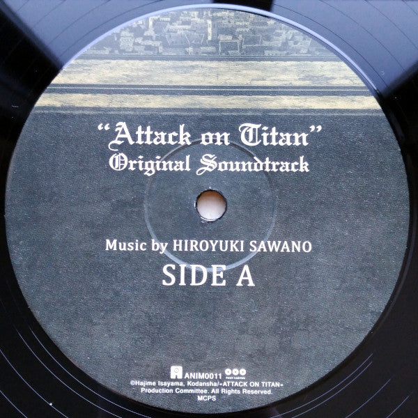 Hiroyuki Sawano : "Attack On Titan" Original Soundtrack (3xLP, Album, 180)