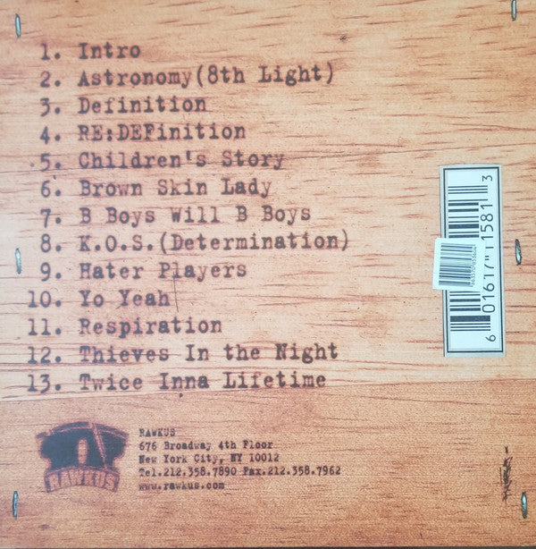 Black Star : Mos Def & Talib Kweli Are Black Star (LP, Album, 2 S)