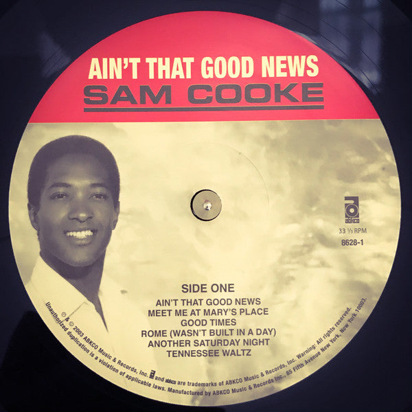 Sam Cooke : Ain't That Good News (LP, Album, RE, RM, 180)