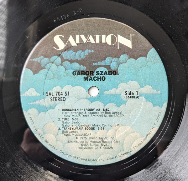 Gabor Szabo : Macho (LP, Album)