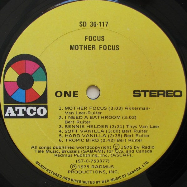 Focus (2) : Mother Focus (LP, Album)