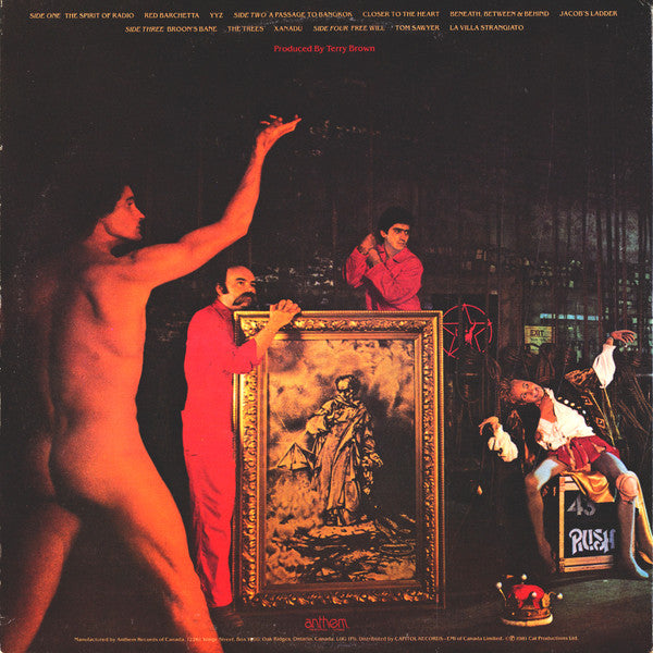 Rush : Exit...Stage Left (2xLP, Album)