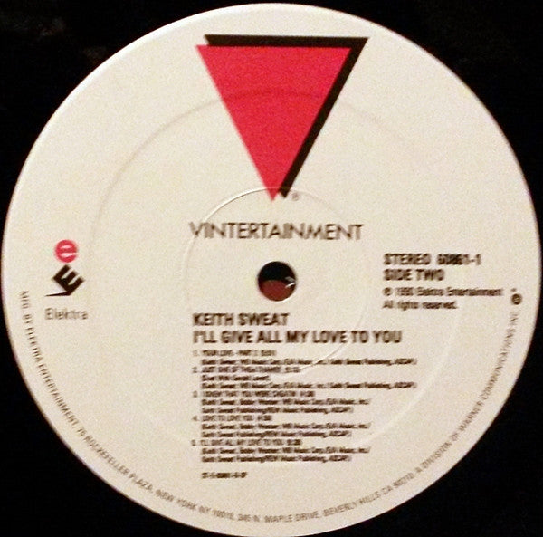 Keith Sweat : I'll Give All My Love To You (LP, Album)