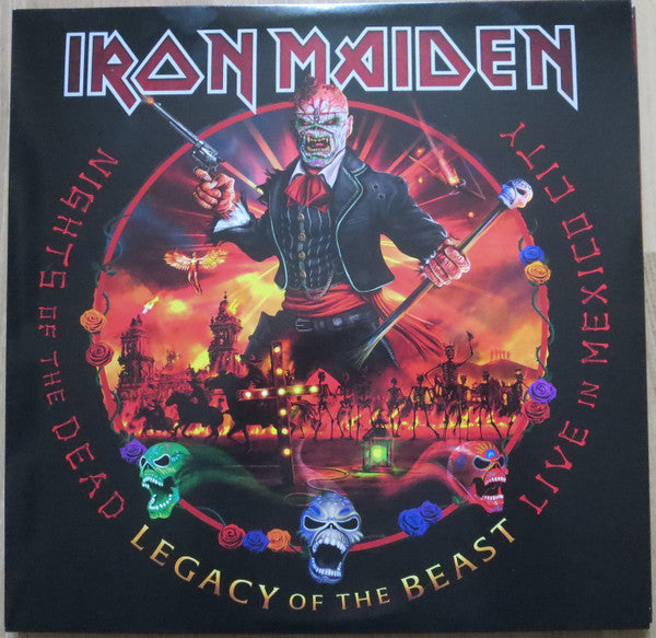 Iron Maiden : Nights Of The Dead, Legacy Of The Beast: Live In Mexico City (3xLP, Album, 180)