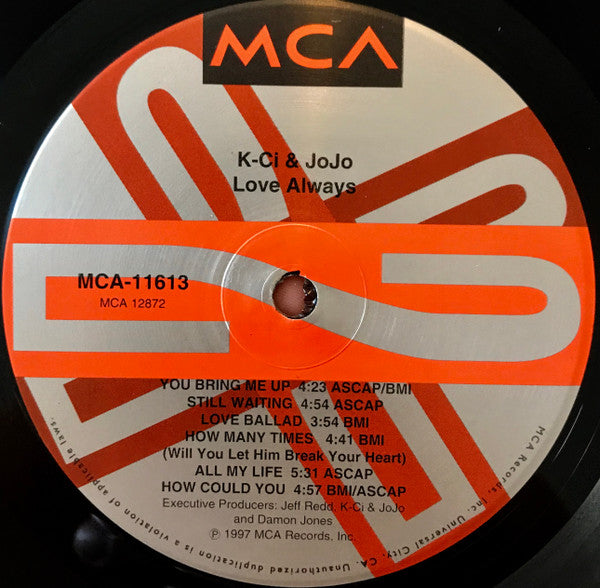 K-Ci & JoJo : Love Always (LP, Album)