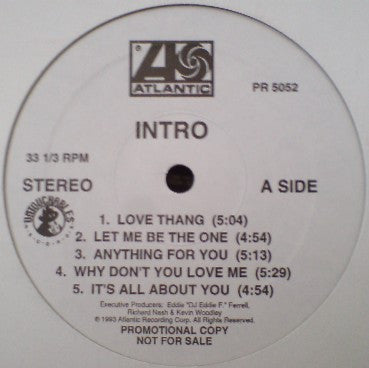 Intro (3) : Intro (LP, Album, Promo)
